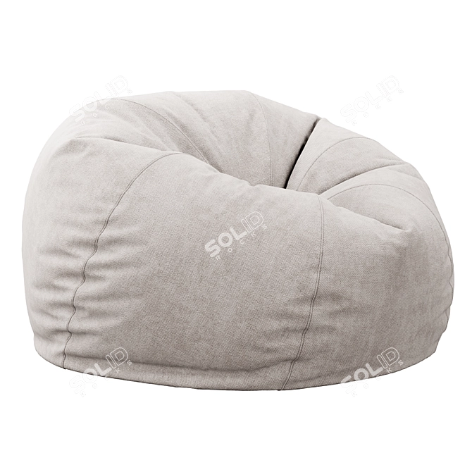 Westelm Bean Bag Chair 3D model image 3