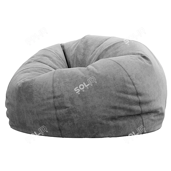 Westelm Bean Bag Chair 3D model image 4