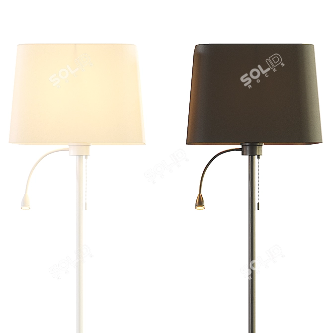 Modern Farel Floor Lamp - Trendy Lighting 3D model image 3