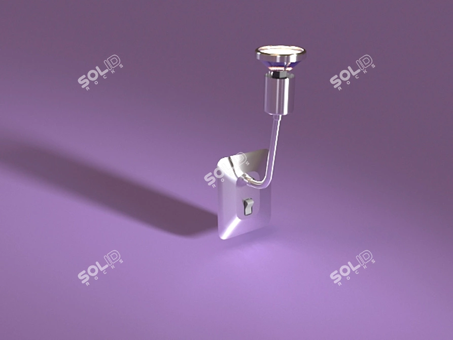 Elegance in Light: Stunning Table Lamp 3D model image 1