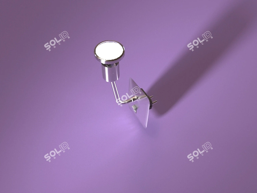 Elegance in Light: Stunning Table Lamp 3D model image 2