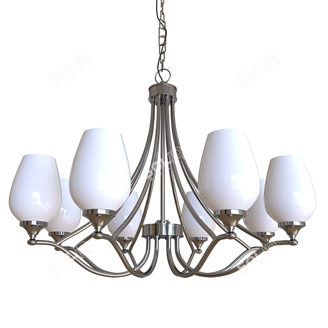 Elegant CHIARO PALERMO Light 3D model image 1