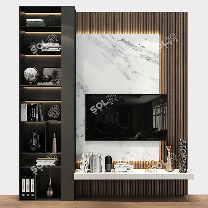 Modern Cabinet Furniture: Stylish & Functional 3D model image 1