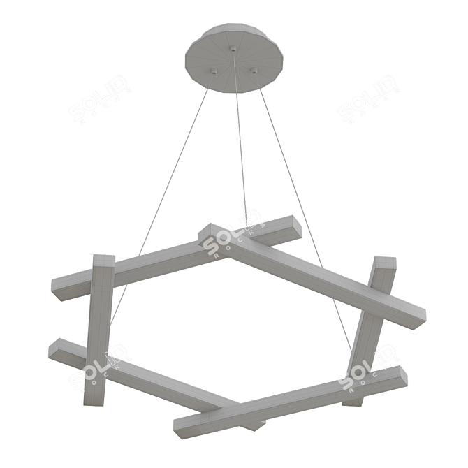 Modern Forms Metric Pendant 3D model image 2
