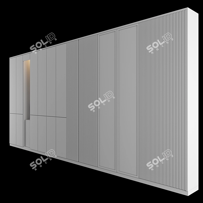 Versatile Shelving Unit - 67 3D model image 4