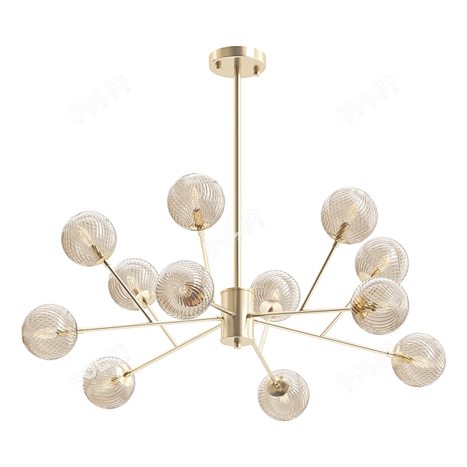 EMBOS B Lighting Fixture: Elegant and Modern 3D model image 1