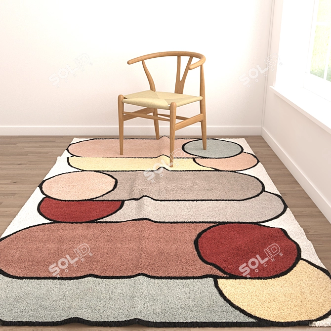 Multi-Purpose 3D Rug Set 3D model image 5