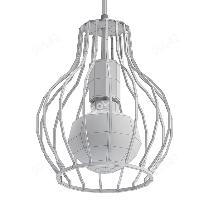 Elegant Vitaluce Chandelier 3D model image 2