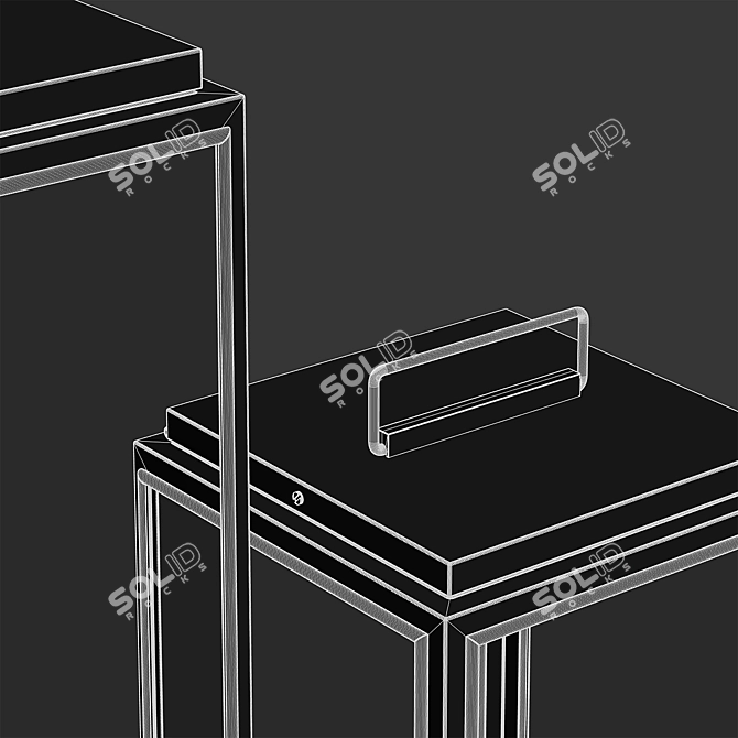 Tekna Ilford Floor On Battery XL 3D model image 5