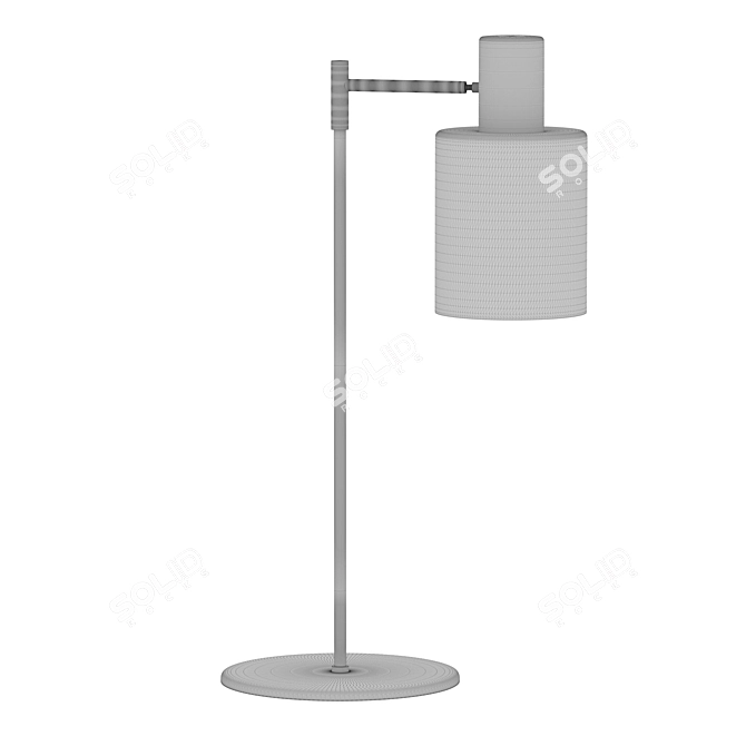 Elegant Table Lamp with Polys: 12,080 3D model image 4