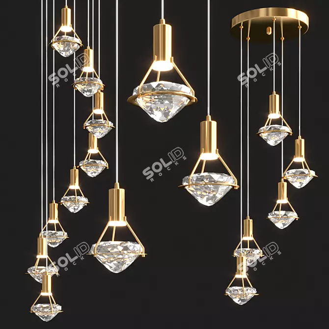 Glasgow More: Modern Lampatron 3D model image 1