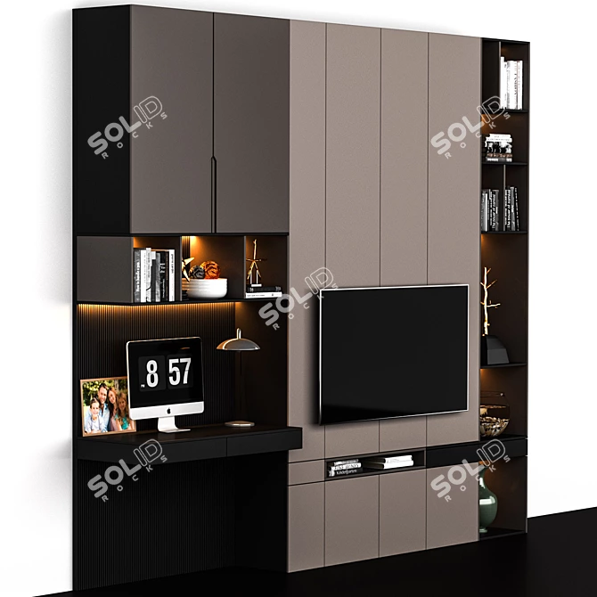 16-inch Smart TV Set 3D model image 2