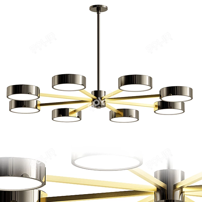 Modern Design Lamps: Friend 3D model image 1