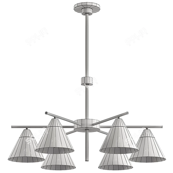 Chisa: Stylish Design Lamps 3D model image 2