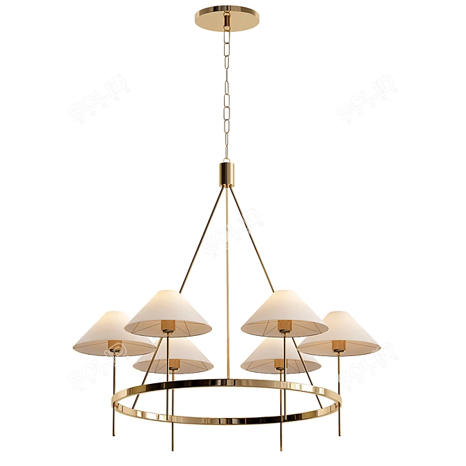 Carma Modern Design Lamps 3D model image 1