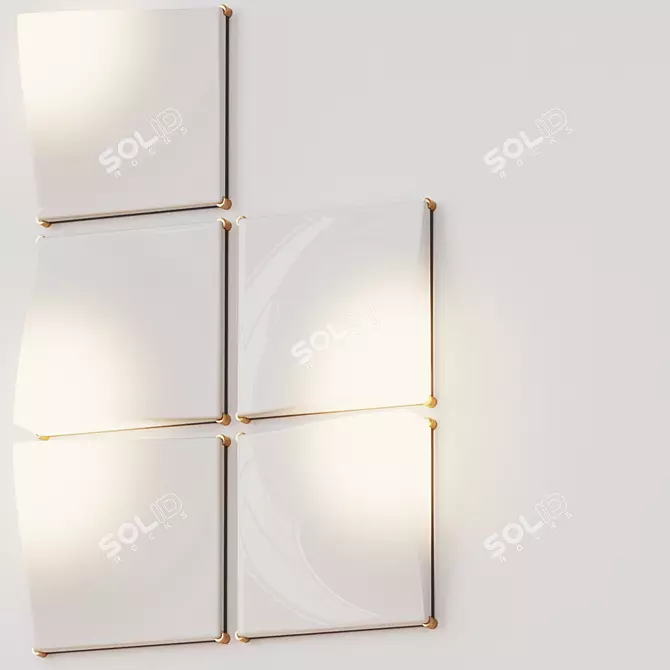 Modern Illumination: Googie by Baxter 3D model image 2