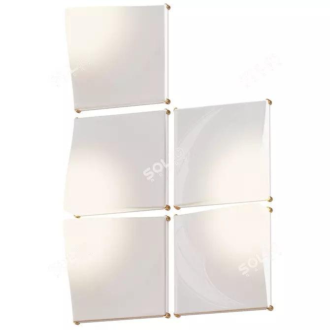 Modern Illumination: Googie by Baxter 3D model image 3