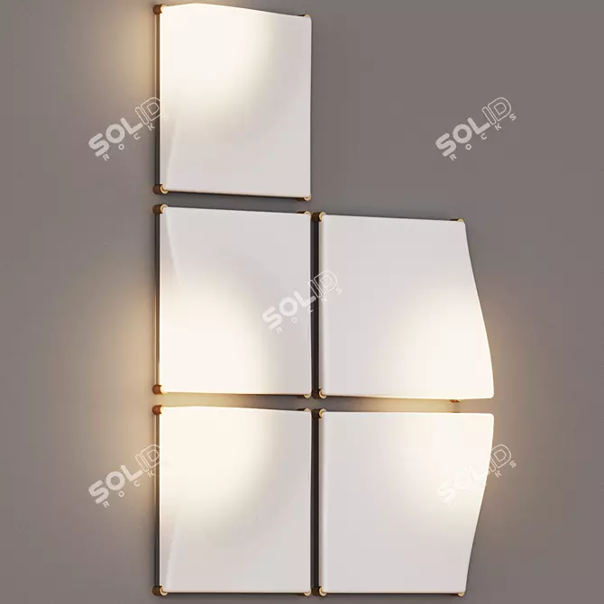 Modern Illumination: Googie by Baxter 3D model image 4