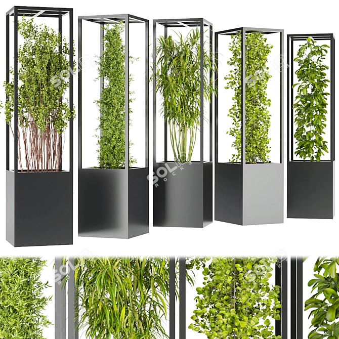 237 Plant Collection: High-quality, Low-volume Model 3D model image 1