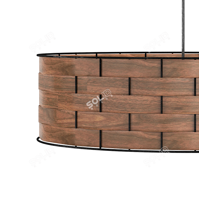 Kenroy Shaker Pendant: Stylish and Functional 3D model image 4