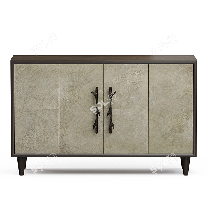 Elegant Hooker Brennon: Versatile & Stylish 3D model image 2