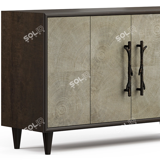 Elegant Hooker Brennon: Versatile & Stylish 3D model image 3