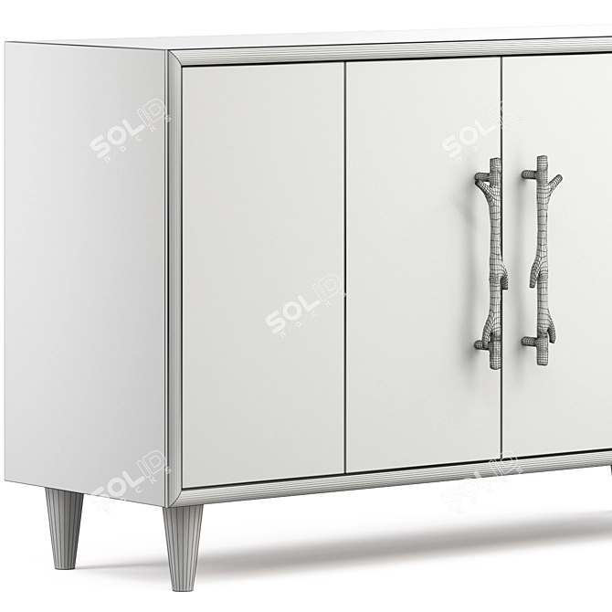 Elegant Hooker Brennon: Versatile & Stylish 3D model image 4