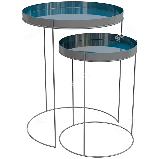 Minimalist Coffee Table: Picabea 3D model image 1