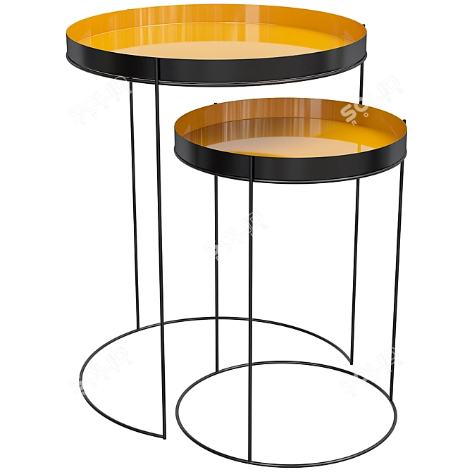 Minimalist Coffee Table: Picabea 3D model image 2