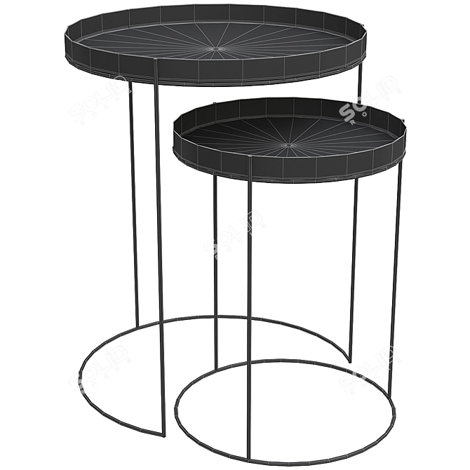 Minimalist Coffee Table: Picabea 3D model image 3