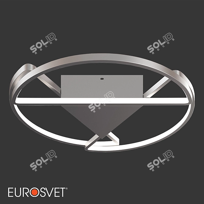 Modern LED Ceiling Light Kristo 3D model image 1