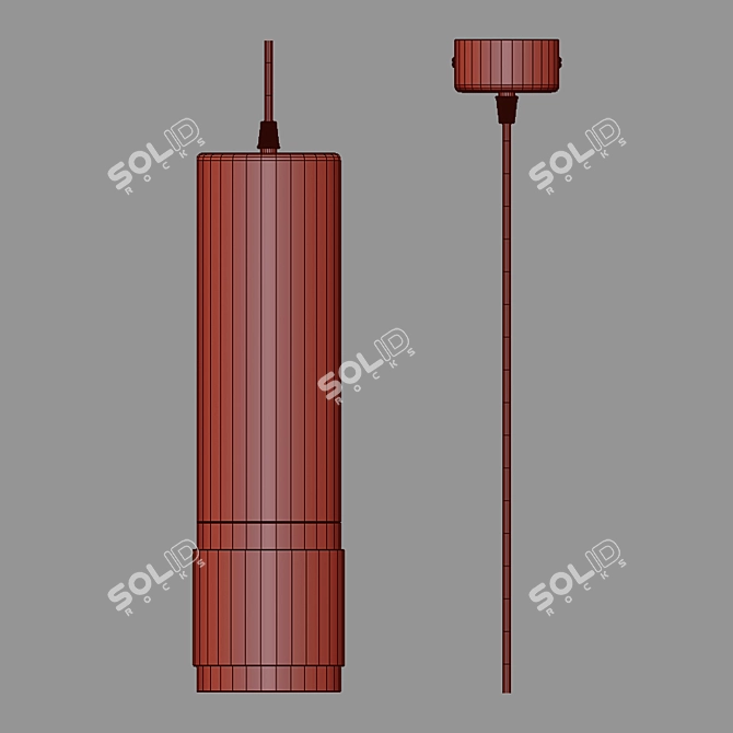 Elektrostandard DLN108 GU10 Pendant Light 3D model image 2