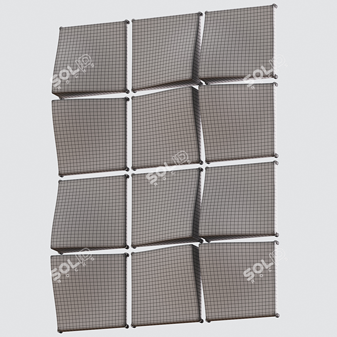 Googie by Baxter 2: Contemporary Wall Light 3D model image 4