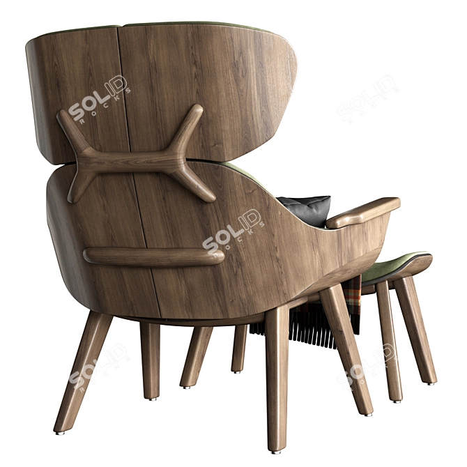 Sleek and Stylish: Linteloo Florian Armchair 3D model image 2