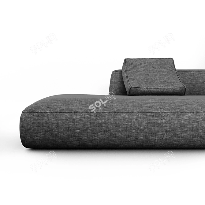 Modern Stone Sofa: Form Mebel 3D model image 3