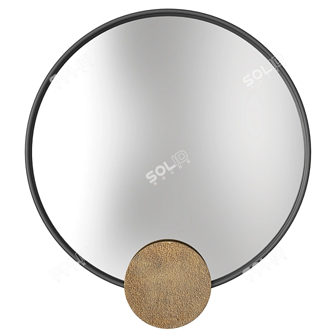 Timeless Elegance: Greenwich Mirror 3D model image 1