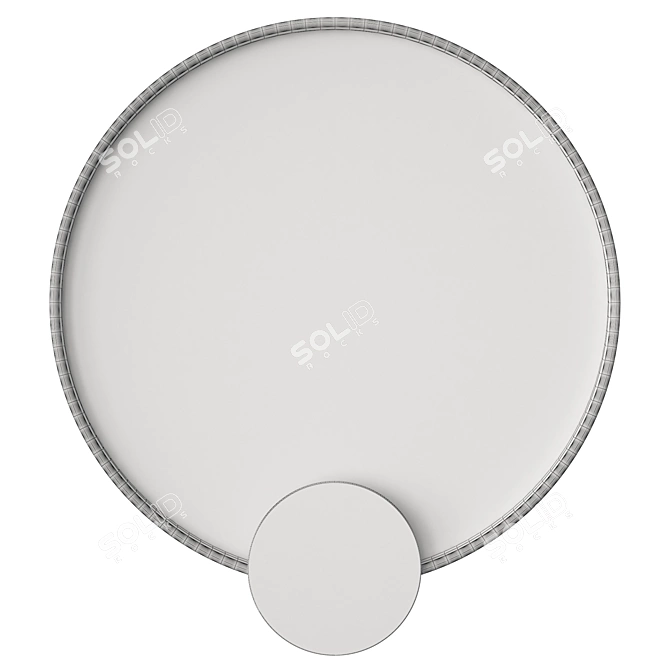 Timeless Elegance: Greenwich Mirror 3D model image 2