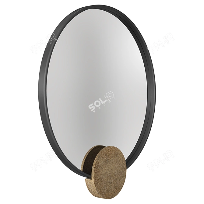 Timeless Elegance: Greenwich Mirror 3D model image 3