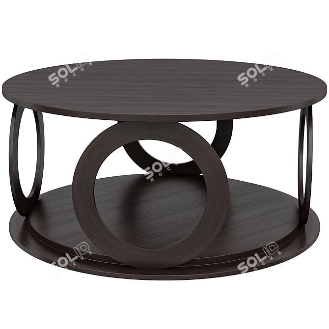 Baobab Coffee Table: Stylish and Versatile 3D model image 2