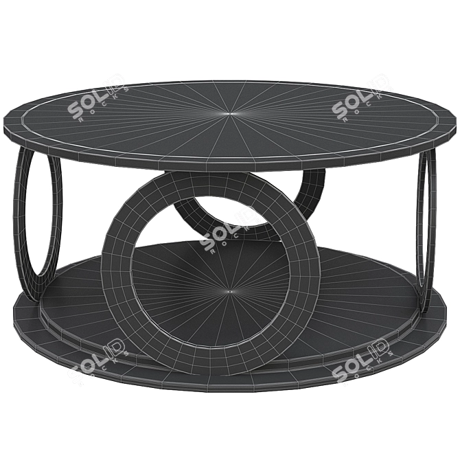 Baobab Coffee Table: Stylish and Versatile 3D model image 3