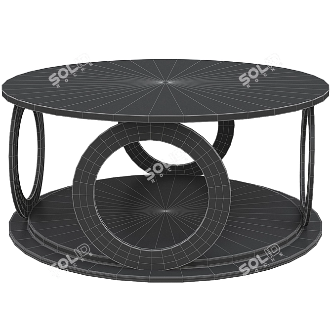 Baobab Coffee Table: Stylish and Versatile 3D model image 4