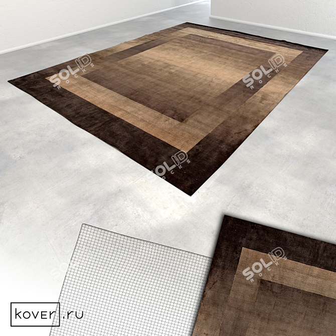 Geometric Art Carpets | Kover.ru | Set1 3D model image 2