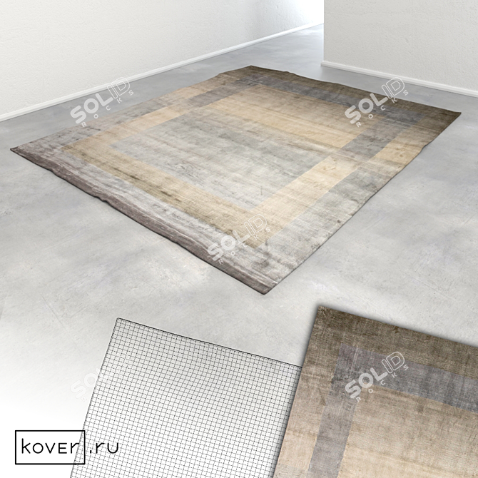 Geometric Art Carpets | Kover.ru | Set1 3D model image 3