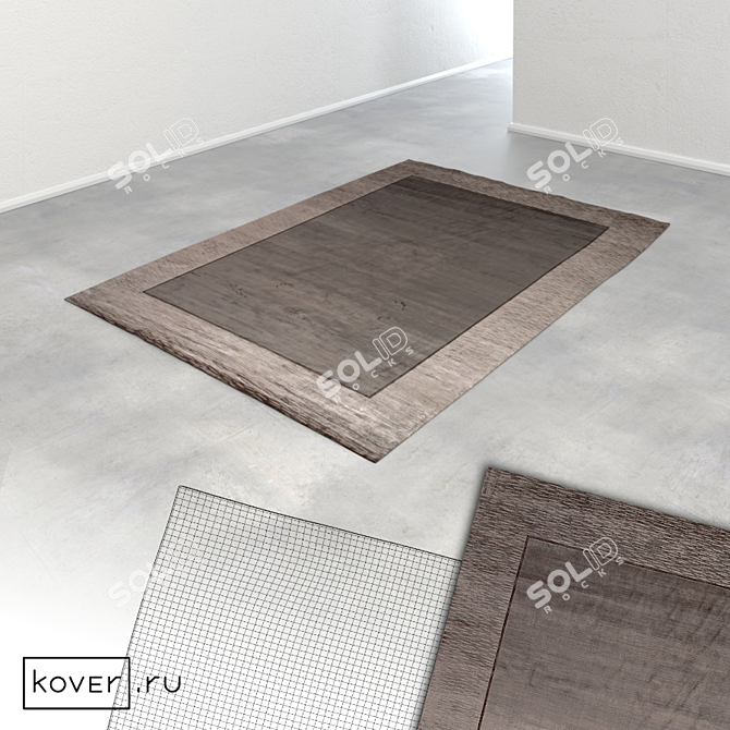 Geometric Art Carpets | Kover.ru | Set1 3D model image 4