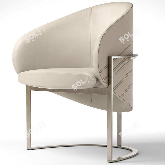 Cloud Chair: Elevate Your Seating Comfort 3D model image 1