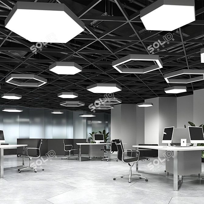 ASTRUM HALO: Innovative Interior Lighting 3D model image 5