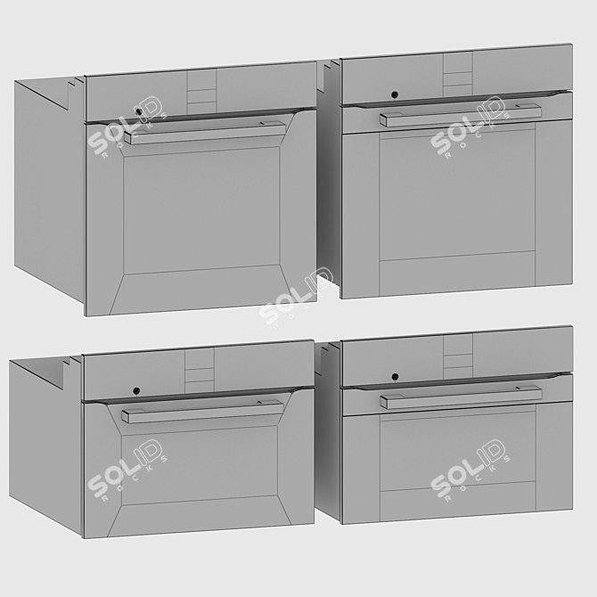 Miele Oven Set: Master the Kitchen 3D model image 6