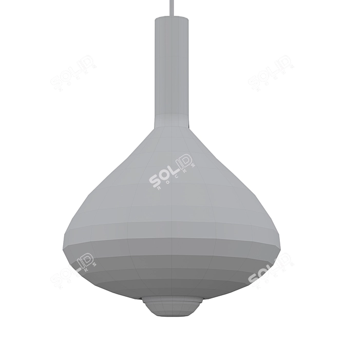 Translucent Pendant Light: Sky Fall 3D model image 3