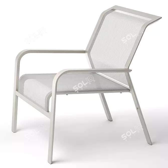 Zephyr Chair: Elegant and Timeless 3D model image 2