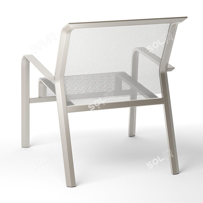 Zephyr Chair: Elegant and Timeless 3D model image 3